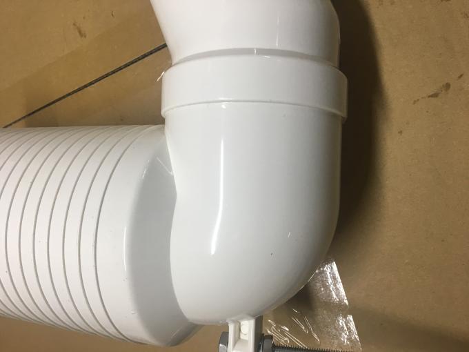 Connettore Per Tubo Di Scarico Dell'unità Esterna Del Condizionatore D'aria Connettore A Gomito Da 2,6 Cm A Tre Ganasce Per Tubo Di Scarico L