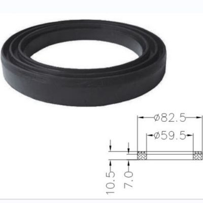 Guarnizione O-Ring in Gomma per Sigillo Tubo WC - Antiodore Antiperdita Colore Personalizzabile per Serbatoio Acqua Nera Scarico