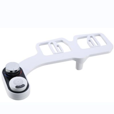 Bidet Manuale per WC in Materiale ABS con Getto Regolabile e Approvazione WRAS ACS