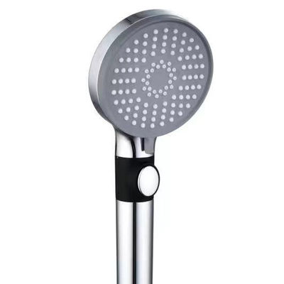 Capo doccia portatile ugello da bagno pressurizzato 3 funzioni una chiave funzione di arresto dell'acqua può essere staccabile seconda pistola di spruzzo di cambio
