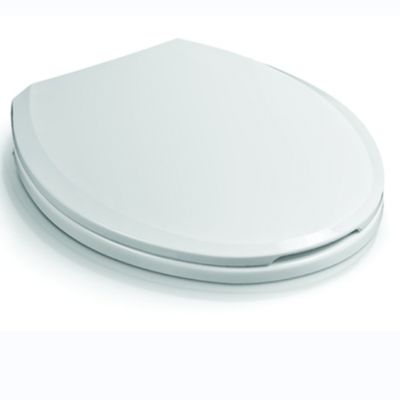 Sedile WC UF di design super sottile con cerniera in acciaio inossidabile e funzione di chiusura lenta