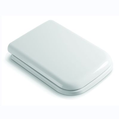 Coprisedile per WC Europeo a D a Chiusura Lenta Realizzato in Resistente Materiale Polipropilene