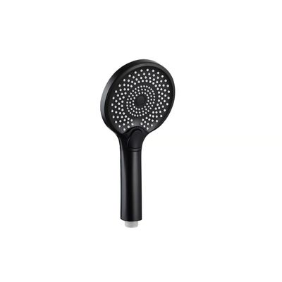 Disegno contemporaneo Single Handle Matte Black Handheld Doccia a mano per bagno