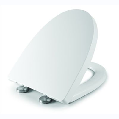 Aggiornamento del bagno sostenibile semplice con una sola pressione rilascio rapido copertura del sedile del bagno sottile