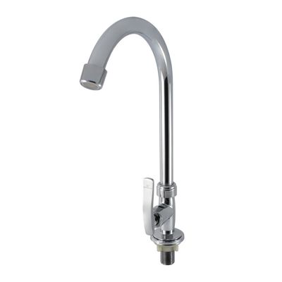 Superficie spazzolata Lega di zinco Single Handle Mixer cucina Rubinetto del rubinetto