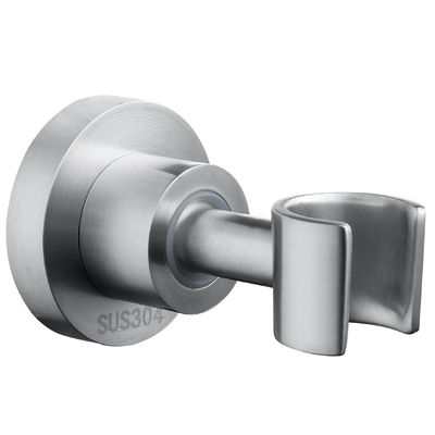Supporto doccia moderno cromato fisso a 3 fori regolabile a 360° per docce da bagno