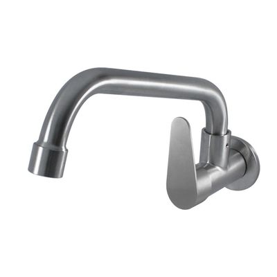 Cromo Finish Acciaio inossidabile Faucet di cucina Mixer con acqua calda fredda e diverter