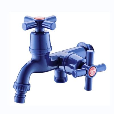 Rubinetto da bagno moderno in ABS cromato con maniglia singola e deviatore