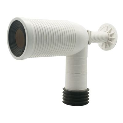Plastic Drain Pipe For Toilet WC Connector Short Connection To Toilet Pan Connector P To S Pan Conversion