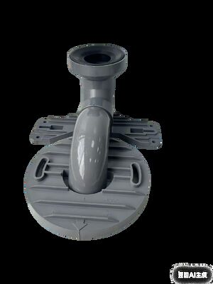 Bagno moderno Kit di trasloco WC in PVC Tubo di scarico rifiuti facile installazione Super spessito rinforzato a prova di perdite