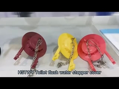 Coperchio del serbatoio del bagno di design moderno con tappo di arresto dell'acqua e componenti del serbatoio di scarico