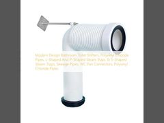 Modern Design Bathroom Toilet Shifters, Polyvinyl Chloride Pipes, L-Shaped And P-Shaped Steam Traps To S-Shaped Steam Traps, Sewage Pipes, WC Pan Connectors, Polyvinyl Chloride Pipes.