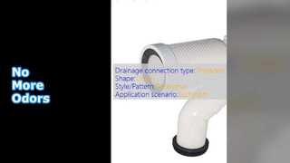 Collegamento deodorante per tubo WC in PP bianco